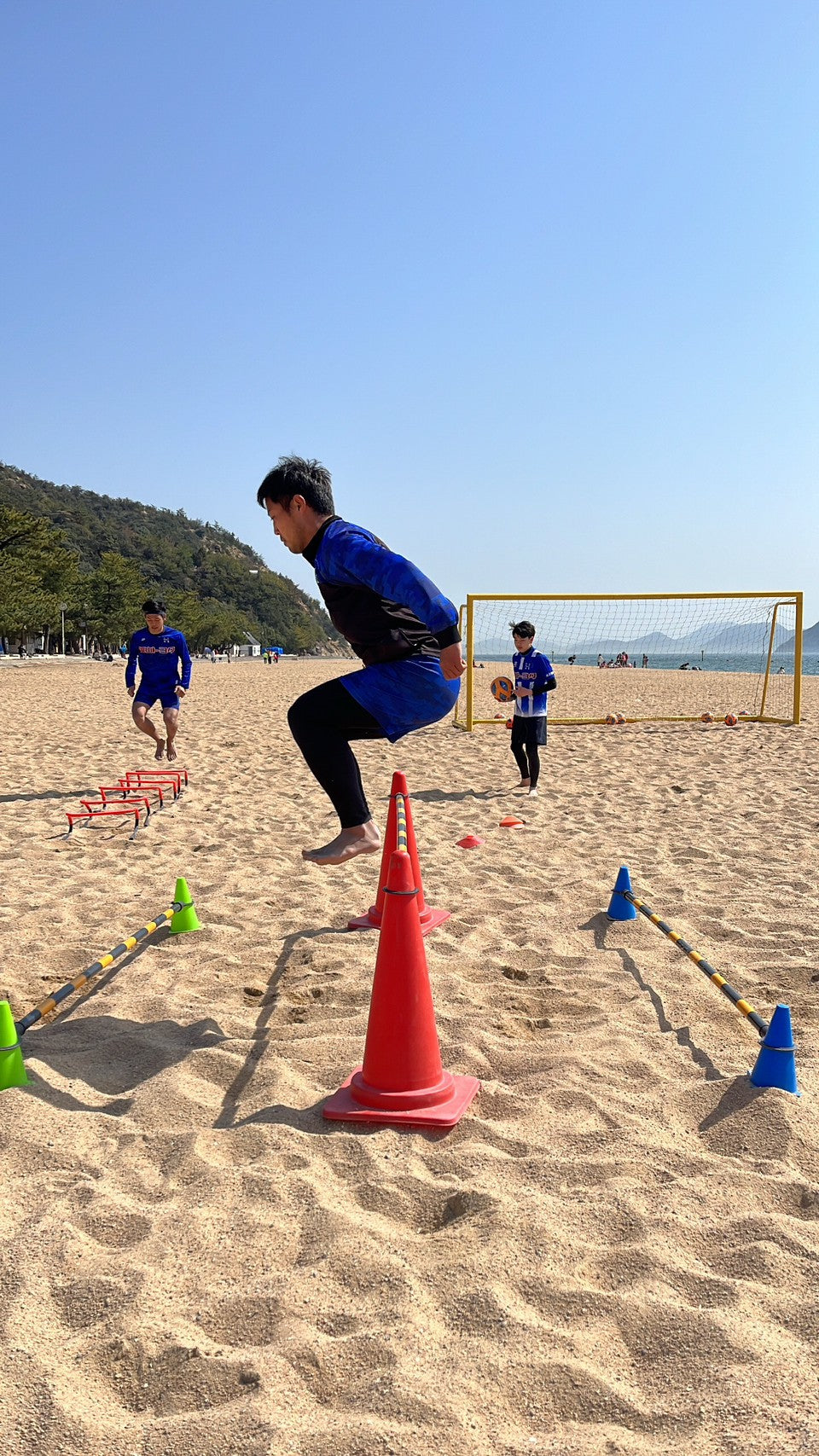 毎月のハレクティオ岡山ビーチサッカー練習風景〜2023年3月〜