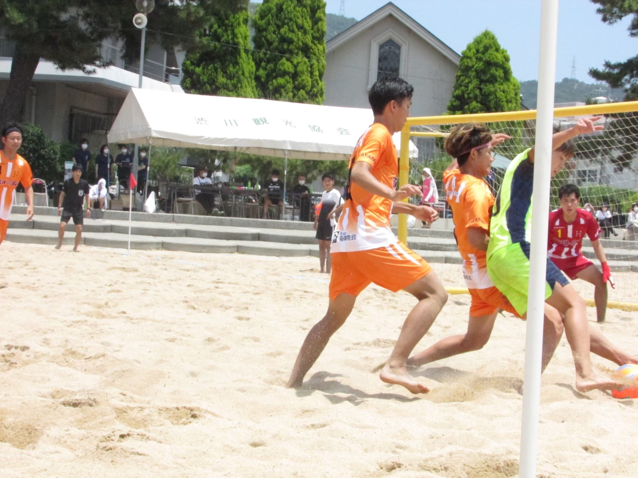 【ハレクティオ岡山出陣】全国中国予選へ出場〜ビーチサッカー〜