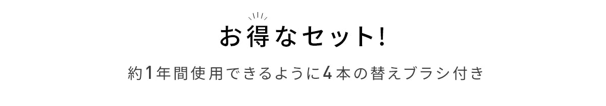 音波振動歯ブラシ