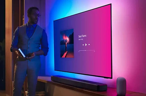 Philips Fidelio製 サウンドバー FB1「音楽」