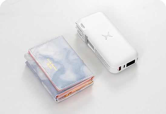 ワイヤレス モバイルバッテリー zepan wpd30：財布・小物サイズ