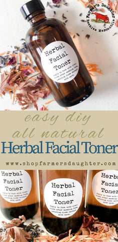 herbal toner pinable image