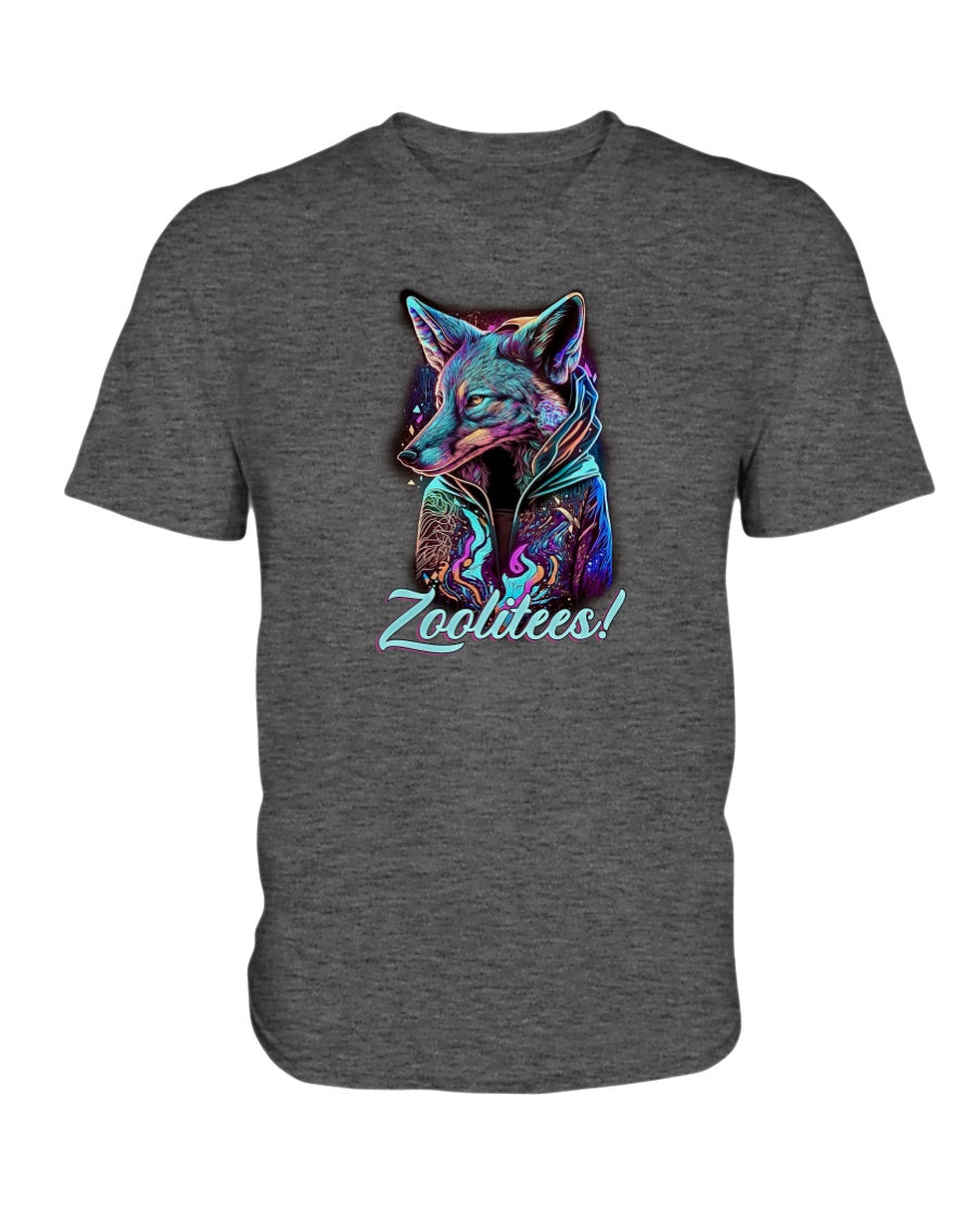 Kyote Fox Vibes V Neck Tee