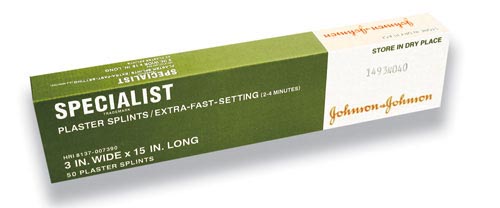 Specialist Plaster Splints X-fast Setting 4 X15 Bx/50
