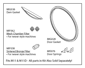 M11 STERILIZER PM KIT RPI Midmark RPI Part #MIK080
