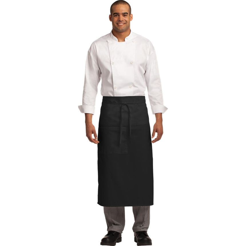Port Authority ® Easy Care Full Bistro Apron with Stain Release. A701 - Port Authority A701 Accessories Port Authority