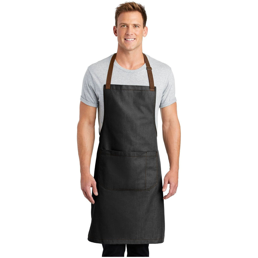 Port Authority ® Market Full-Length Bib Apron. A800 - Port Authority A800 Accessories Port Authority