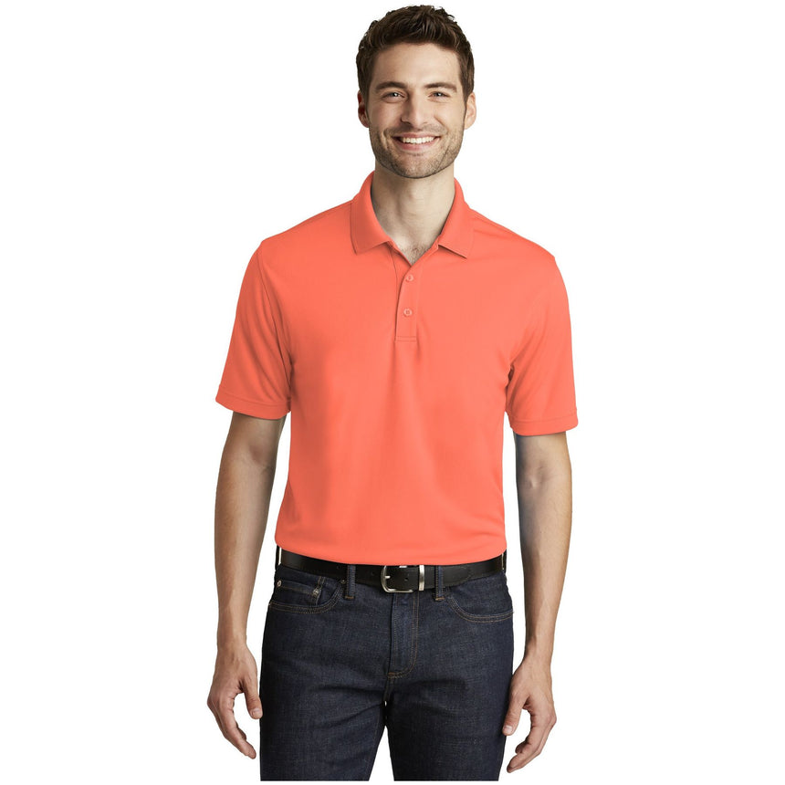 Port Authority ® Dry Zone ® UV Micro-Mesh Polo. K110 - Coral Splash - Port Authority K110 Polos/Knits Port Authority