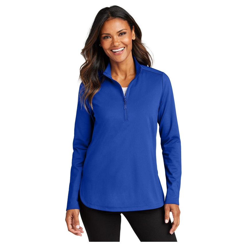 Port Authority ® Women's C-FREE ® Double Knit 1/4-Zip LK880 - Port Authority LK880 Sweatshirts/Fleece Port Authority