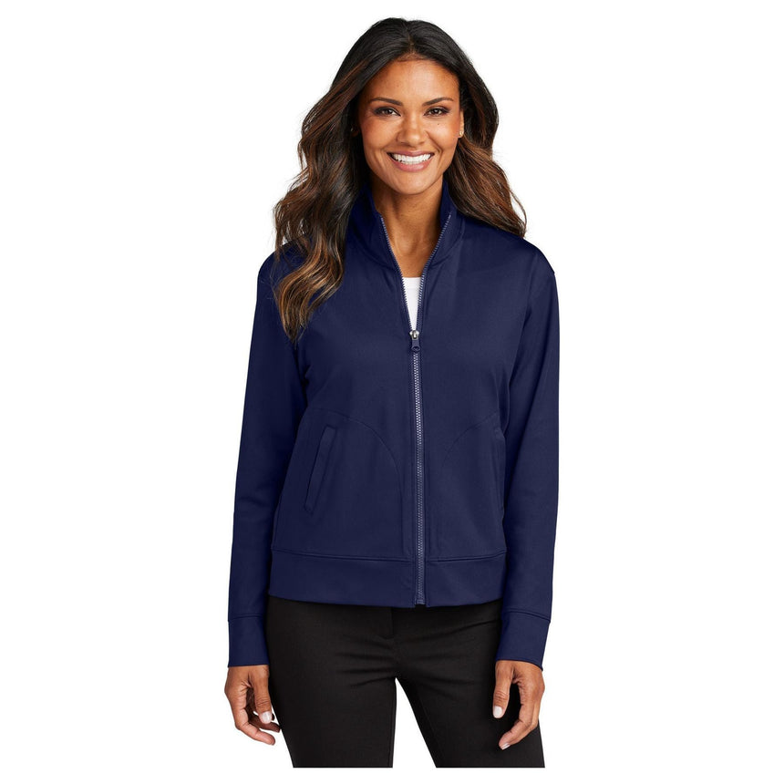 Port Authority ® Women's C-FREE ® Double Knit Full-Zip LK881 - Port Authority LK881 Sweatshirts/Fleece Port Authority