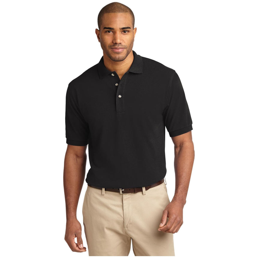 Port Authority ® Tall Heavyweight Cotton Pique Polo. TLK420 - Port Authority TLK420 Polos/Knits Port Authority
