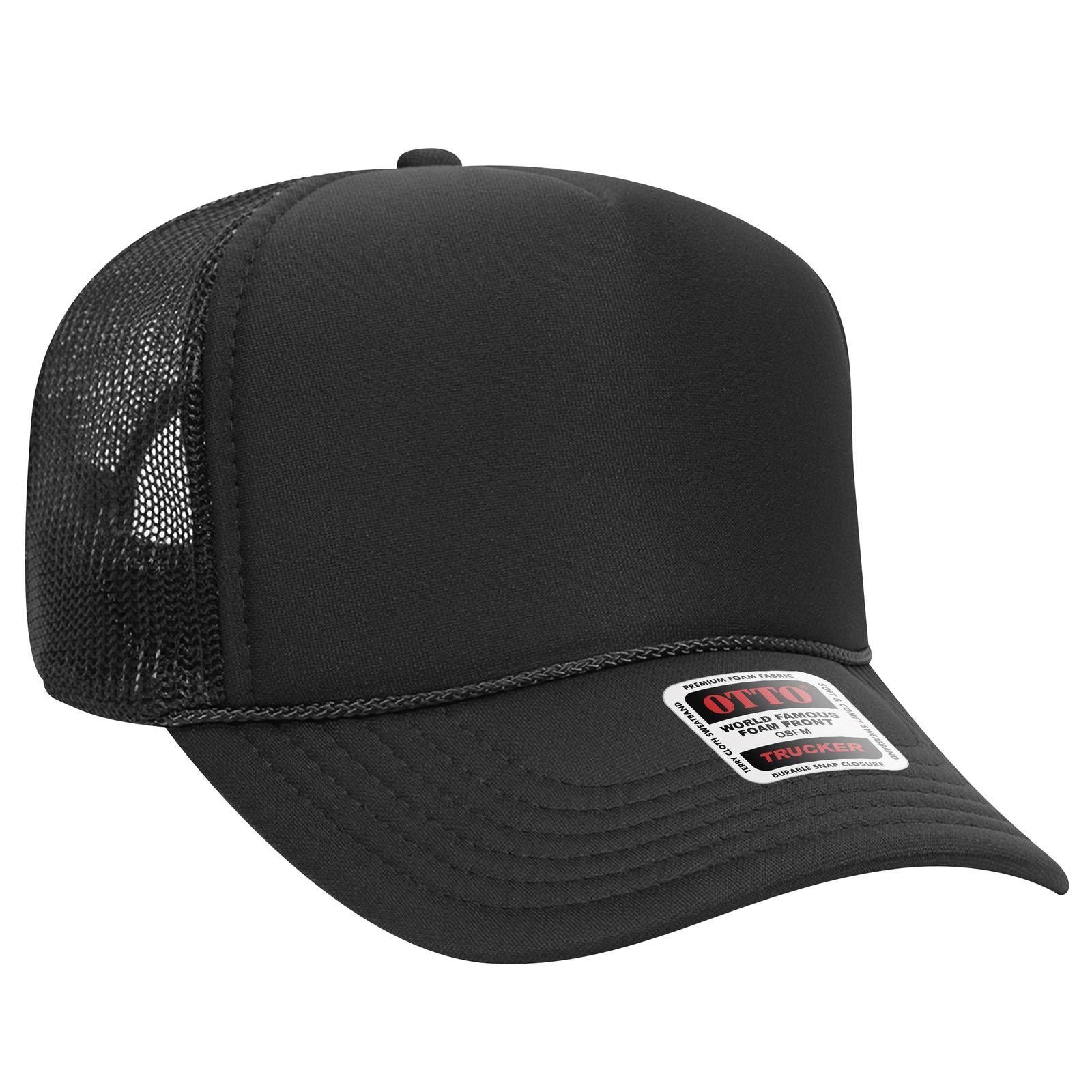 OTTO CAP 5 Panel Mid Profile Mesh Back Trucker Hat OTTO 32-467 - Picture 14 of 20