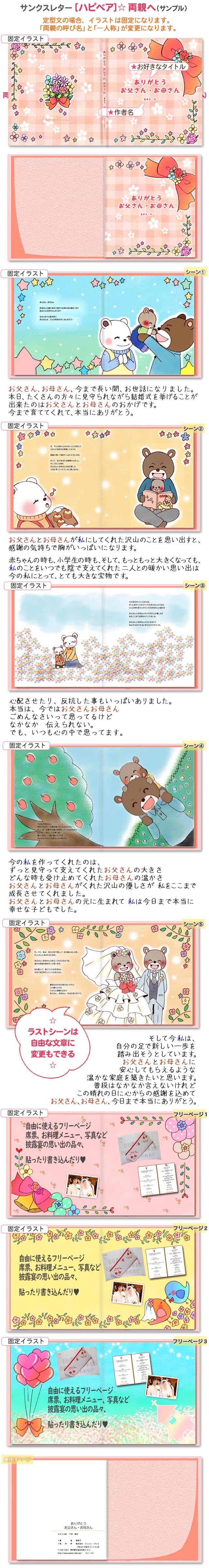 名入れ絵本　商品一覧表