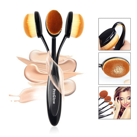 ProGlow™ Nano Precision Oval Face Brush Set