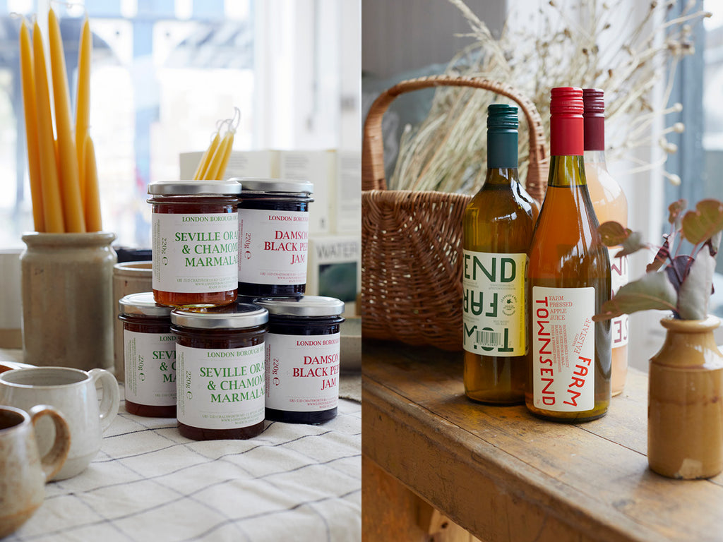 Jams, marmalades, candles, and juices at the first Land Tales pop up shop
