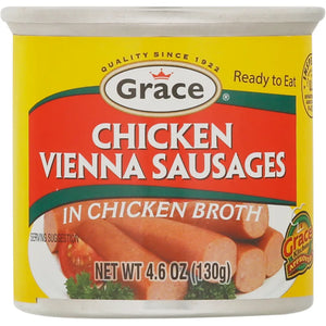 GRACE CHICKEN VIENNA SAUSAGES - Neymarfarm