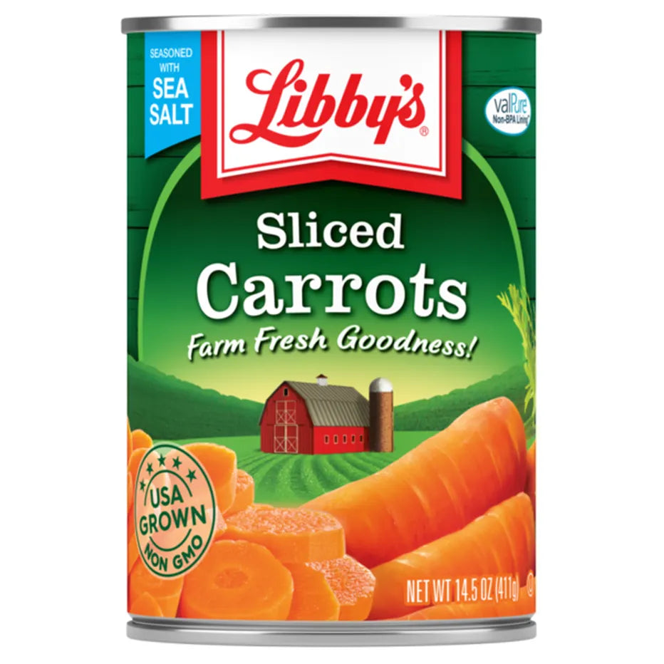 LIBBY'S SLICED CARROTS
