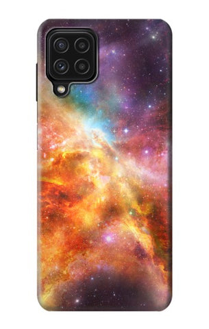 Samsung Galaxy A22 4G Hard Case Nebula Rainbow Space