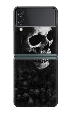 Samsung Galaxy Flip3 5G Hard Case Death Skull