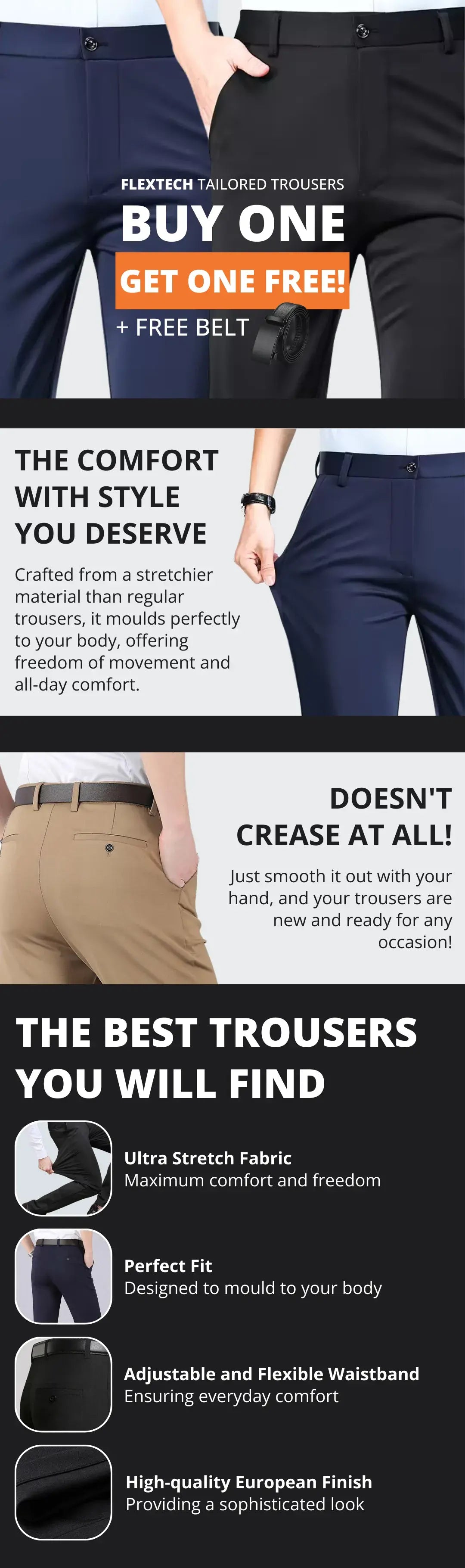 FlexTech Trousers