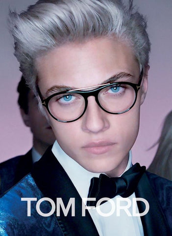 Lucky Blue Smith in Tom Ford