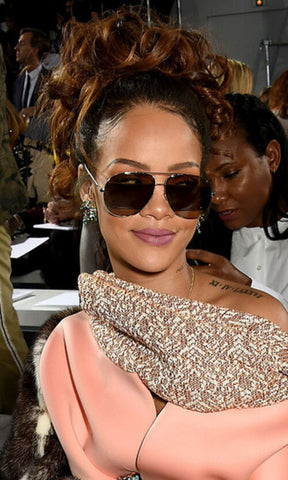 Rihanna in Dior Split Sunglasses
