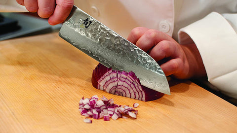 couteau japonais santoku