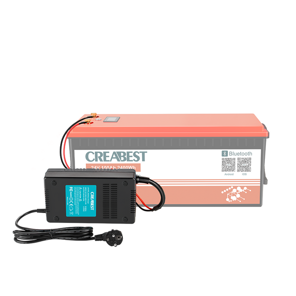 CREABEST LiFePO4 charger 24V