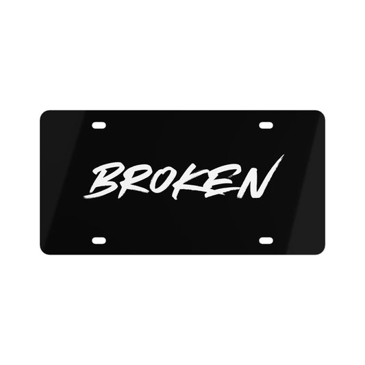 For Official Use Only License Plate Frame – Quiet Storm