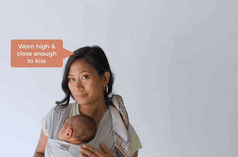 safe babywearing how to chekoh newborn carrier 