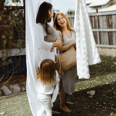 Washing/laundry day with Chekoh Baby Carriers and Journey Dresses