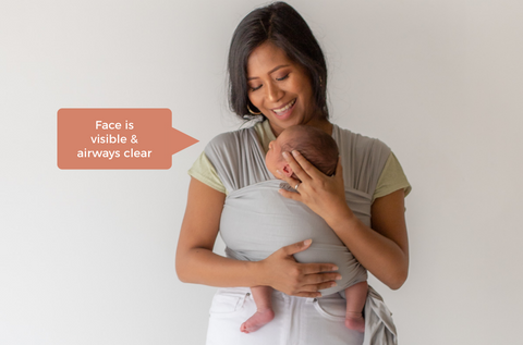 safe babywearing how to chekoh newborn carrier 