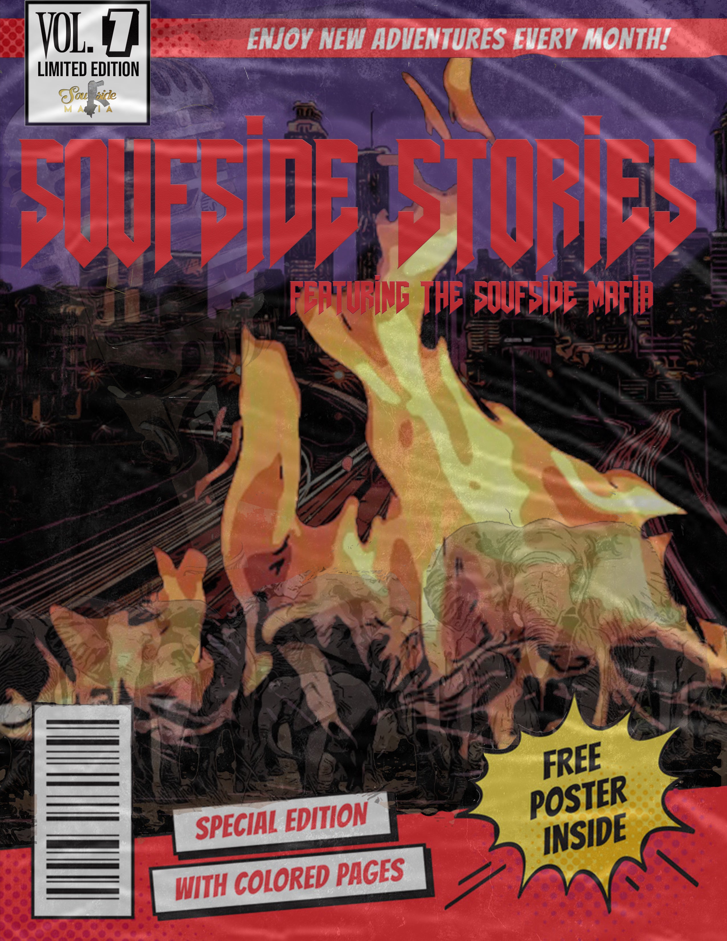 Soufside Mafia Comic Book