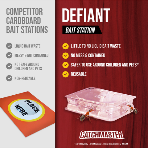 Defiant bait station