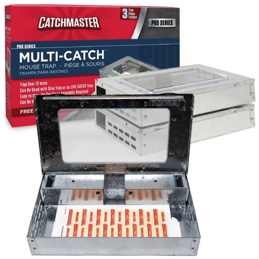 Catchmaster 60m Mouse & Insect Glue Board Pack of 60