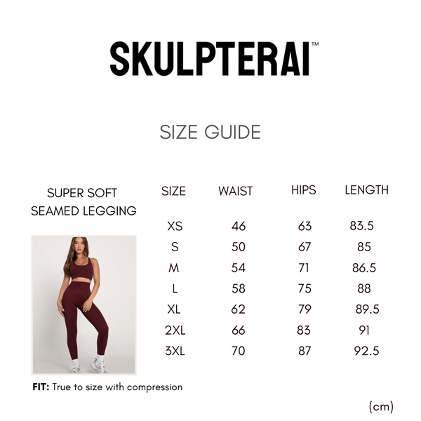 Super Soft Seamed Legging – Skulpterai