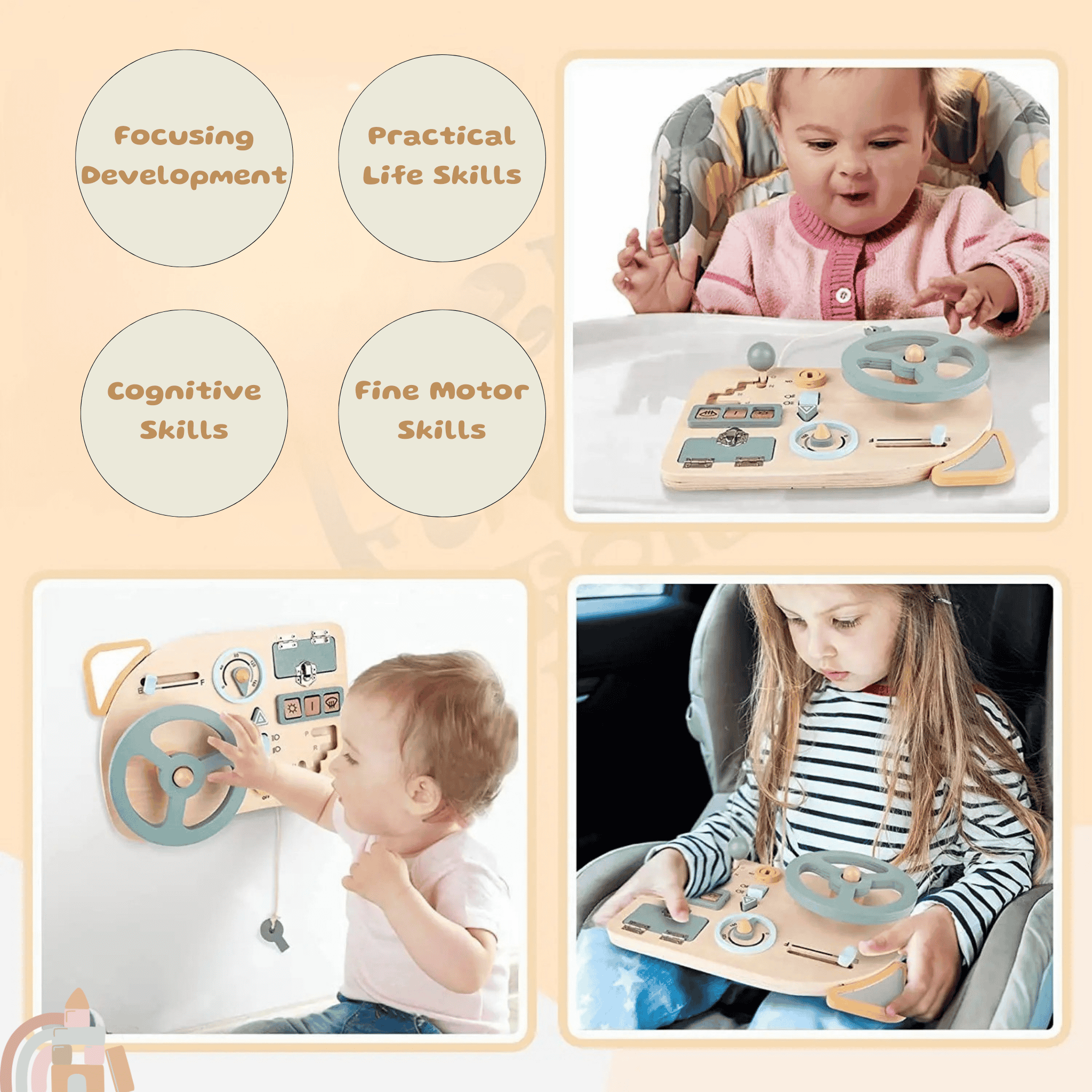 Best Montessori steering wheel cover