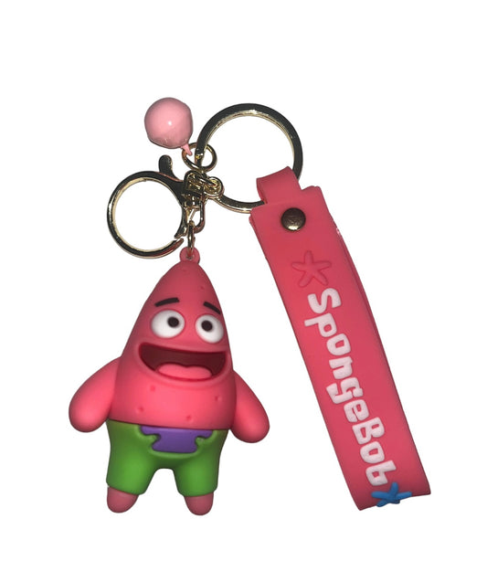 3D Pink Stitch keychain