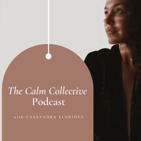 Best Wellbeing Podcasts for Women to Self-Care, The Calm Collective hosted by Cassandra Eldridge. Article by V3 Apparel womens activewear including seamless workout leggings, gym tights, fitness sports bras and tank