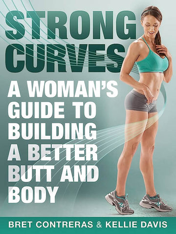 The Best Workout eBooks for Women - Strong Curves by Bret Contreras and Kellie Davis - V3 Apparel seamless workout leggings, gym tights, fitness sports bras and tank top