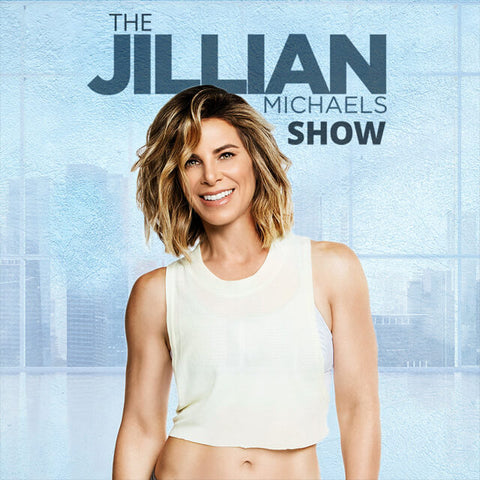 Top Womens Workout Podcasts for Inspiration and Fitness Guidance - The Jillian Michaels Show hosted by Jillian Michaels - V3 Apparel seamless workout leggings, gym tights, fitness sports bras and tank tops