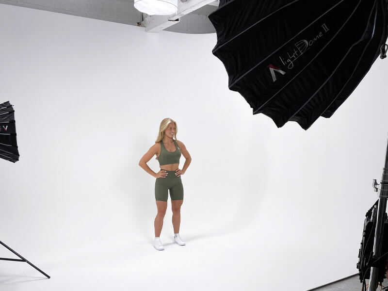 Behind The Scenes: Tempo Seamless Scrunch Collection Photoshoot – V3 Apparel