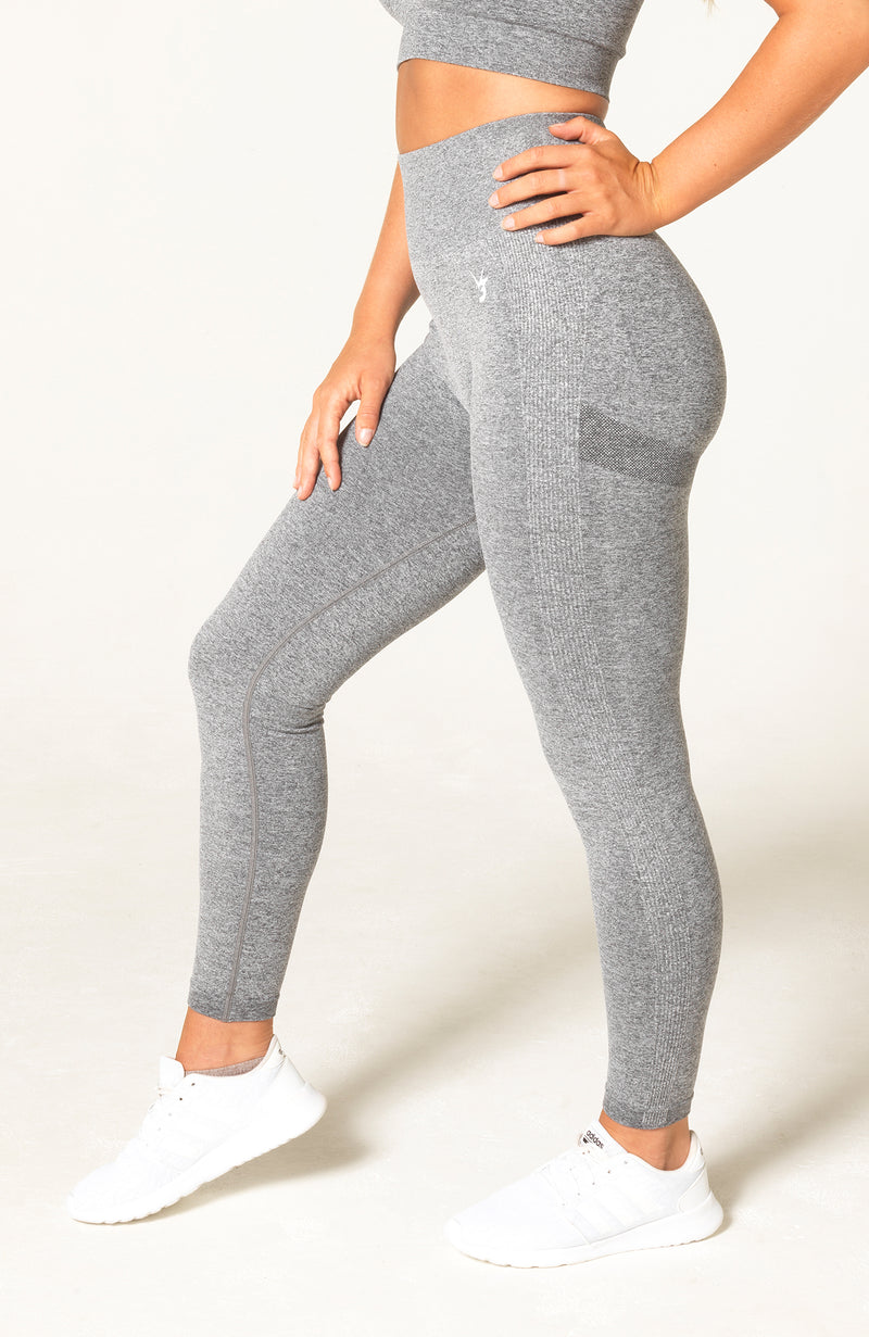 Define Scrunch Seamless 7/8 Leggings | Smoke Blue