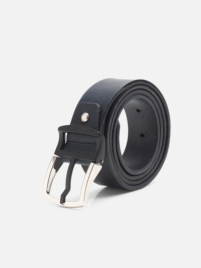 Dark Blue Leather Belt - FALB23-008