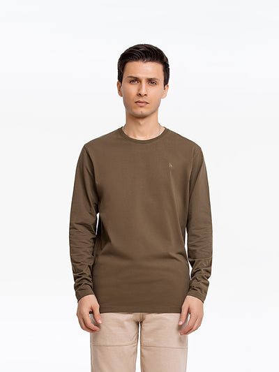 Full Sleeve Crew Neck Basic Tee - FMTBF23-004