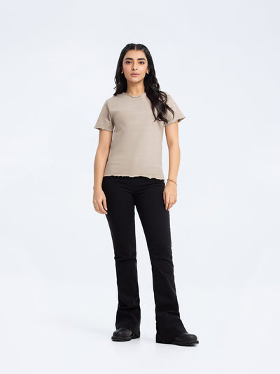 Boxy Fit Basic Tee - FWTBT23-027