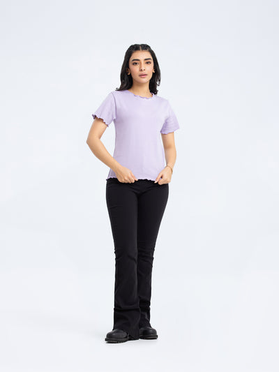 Boxy Fit Basic Tee - FWTBT23-028