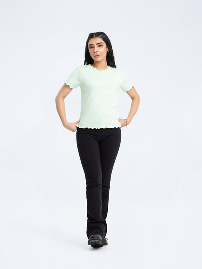 Boxy Fit Basic Tee - FWTBT23-033