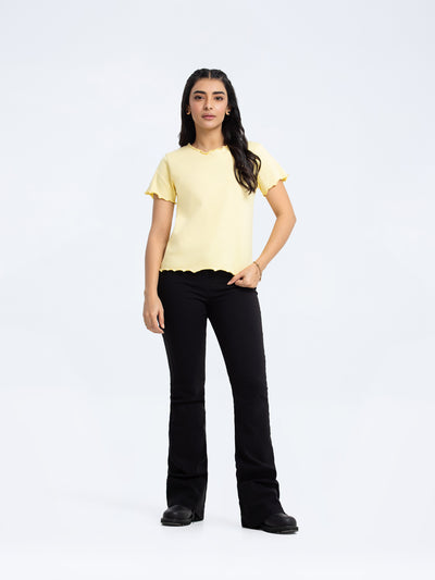 Boxy Fit Basic Tee - FWTBT23-038