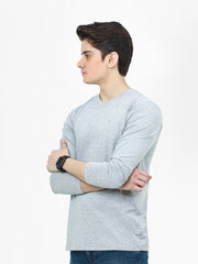 Regular Fit V-Neck Basic Tee - FMTBF22-009